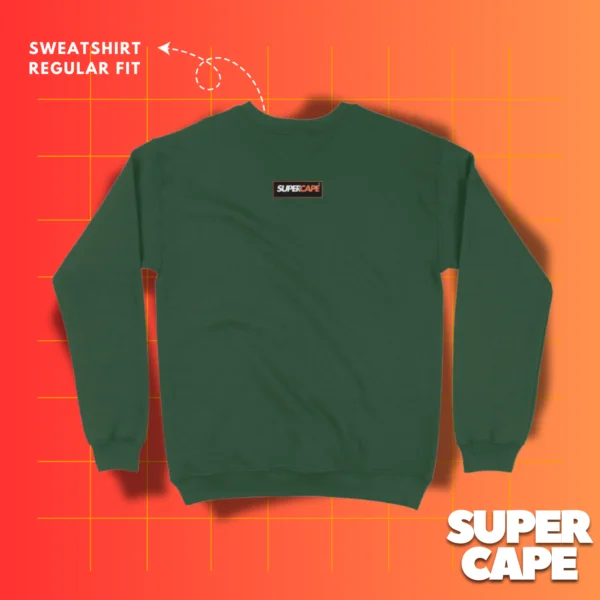 SuperCape 3D Look Print Sweatshirt - Image 3