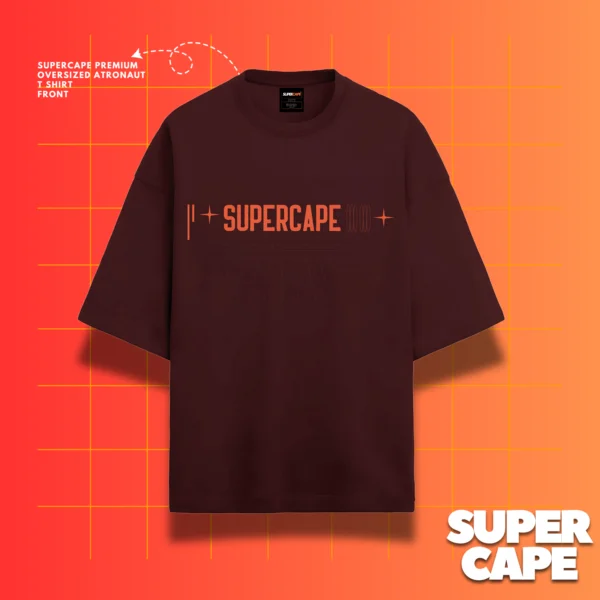 SuperCape Astronaut Premium Oversized Tshirt - Image 2