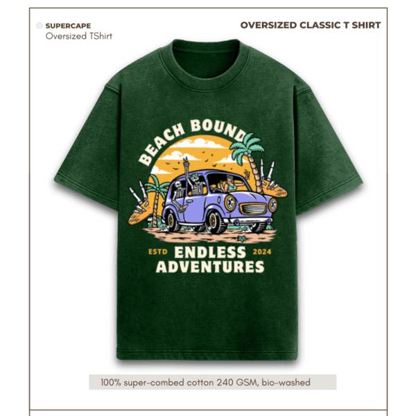 Beach Bound Acid Wash Tshirt