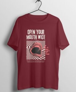 Open You Mouth Regular Fit Tshirt