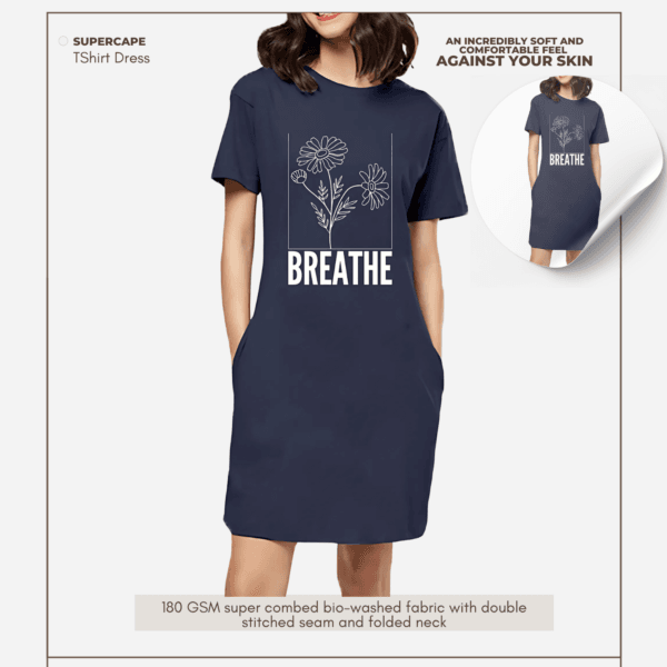 Breath Tshirt Dress