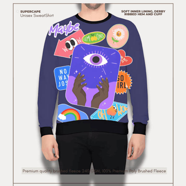 SuperCape Unisex Regular Fit SweatShirt