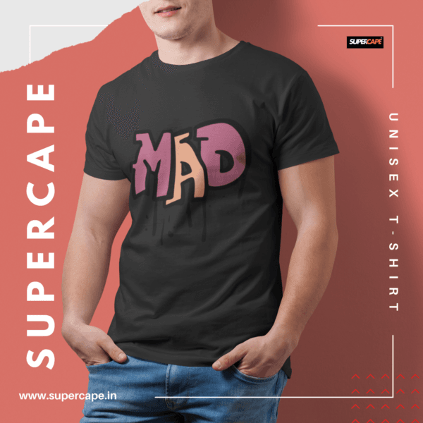 Mad - Unisex Regular Fit Tshirt