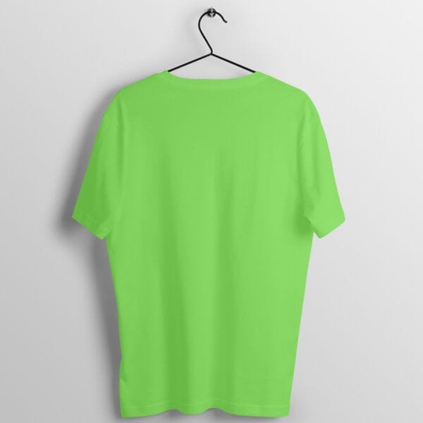 Plain Light Green - Regular size Unisex Tshirt - Image 2