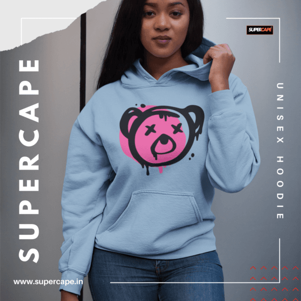 Pink Bear - Unisex Regular Fit Hoodie