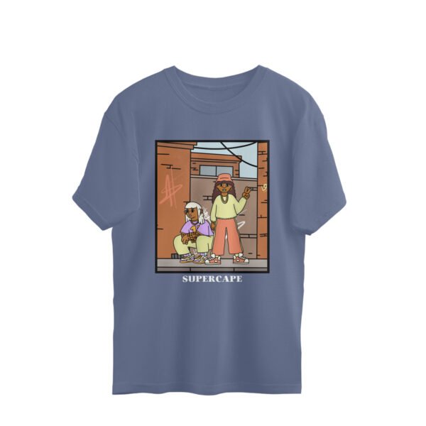 Friends SuperCape Unisex Oversized Tshirt - Image 3