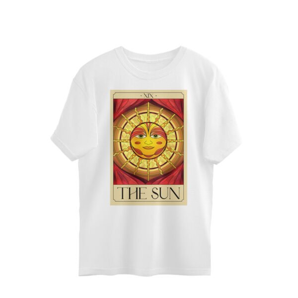 The Sun - Oversized Unisex Tshirt - Image 3