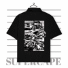 Motor Black Shirt  -Oversized Unisex Shirt